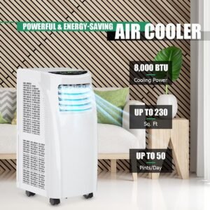 8000 BTU Portable Air Conditioner - Image 2