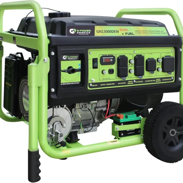 13000W Dual Fuel Portable Generator Electric Start