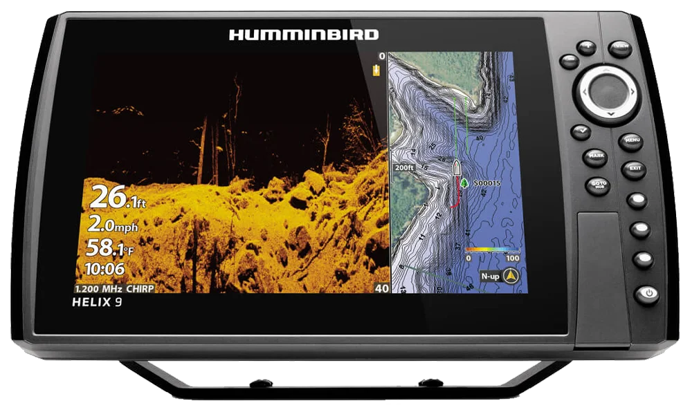 HELIX 9 GPS Fish Finder with MEGA Down Imaging+ HELIX 9 GPS Fish Finder with MEGA Down Imaging+ - Image 1