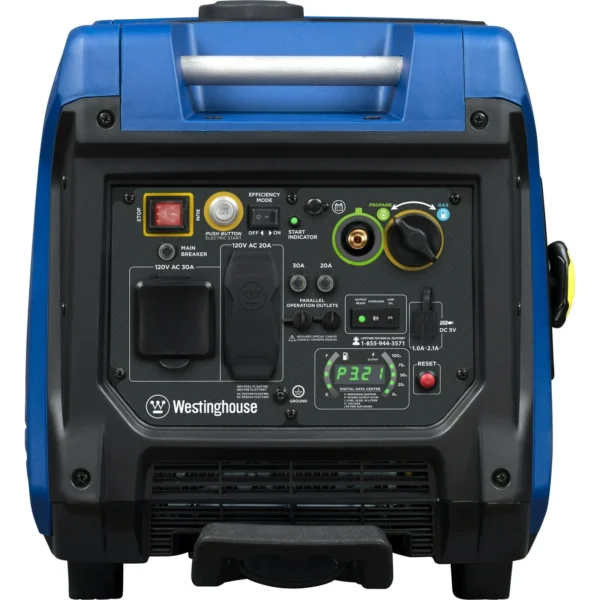 Westinghouse iGen5000DF Dual Fuel 5000 Watt Portable Inverter Generator