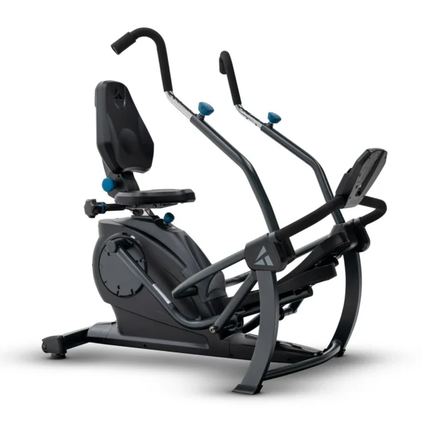 Magnetic Recumbent Cross Trainer with Adjustable Seat