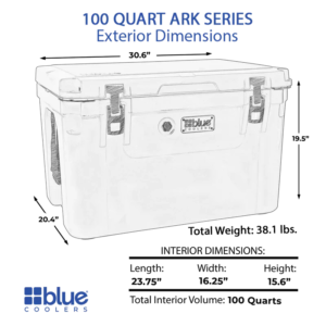 100 QT Roto-Molded Cooler - Image 4