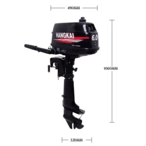 Hangkai 6HP 2-Stroke Outboard Motor - Image 3