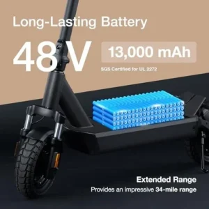 VMAX VX4 LT Electric Scooter 500W Motor, 25 MPH, 34 Mile Range - Image 5