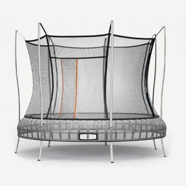 Vuly Springless Outdoor Trampoline Round Trampoline with Safety Enclosure Net