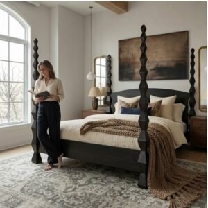 Low Profile Bed Frame Indoor Residential Bedroom Furniture - Image 4