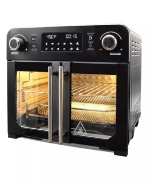 23 Liter French Door Air Fryer Oven with 10 Cooking Functions - Image 4