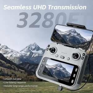 4K Foldable Camera Drone with 34 Minute Flight Time and 7000m Control Range - Image 4