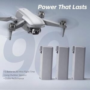 4K Foldable Camera Drone with 34 Minute Flight Time and 7000m Control Range - Image 2