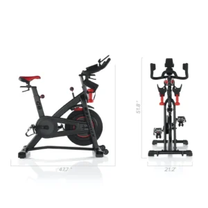 Indoor Magnetic Resistance Exercise Bike with LCD - Image 2