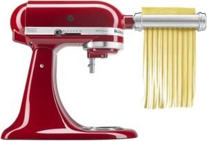 KitchenAid KSMPRA Pasta Set 3-Piece Stand Mixer Roller & Cutter Attachments - Image 3