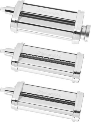 KitchenAid KSMPRA Pasta Set 3-Piece Stand Mixer Roller & Cutter Attachments - Image 5