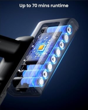 X100 Cordless Stick Vacuum with 650W Brushless Motor, 55KPa Suction, 70 Minute Runtime and LED Touch Screen - Image 2