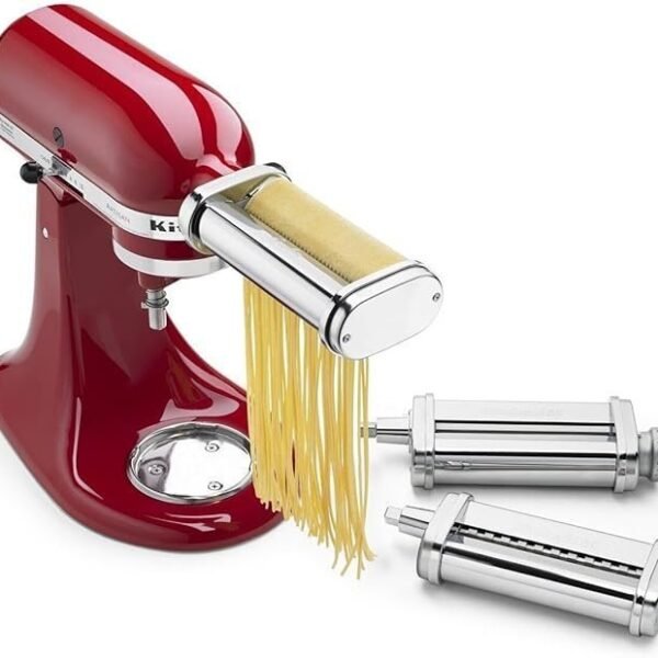 KitchenAid KSMPRA Pasta Set 3-Piece Stand Mixer Roller & Cutter Attachments