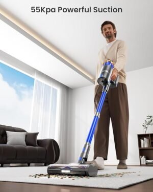 X100 Cordless Stick Vacuum with 650W Brushless Motor, 55KPa Suction, 70 Minute Runtime and LED Touch Screen - Image 4
