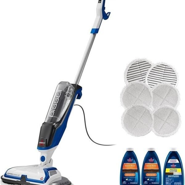 BISSELL SpinWave 20393 Mop Corded Spin Mop Cleaner for Sealed Hard Floors
