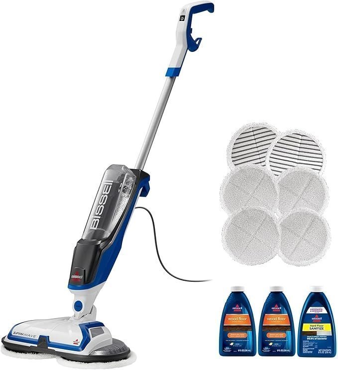 BISSELL SpinWave 20393 Mop Corded Spin Mop Cleaner for Sealed Hard Floors BISSELL SpinWave 20393 Mop Corded Spin Mop Cleaner for Sealed Hard Floors - Image 1