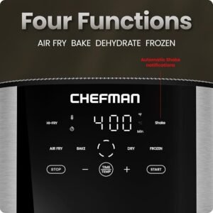 8 Quart Digital Air Fryer – 1700W with 450°F Hi-Fry and Nonstick Basket - Image 3