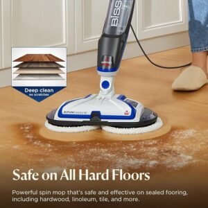 BISSELL SpinWave 20393 Mop Corded Spin Mop Cleaner for Sealed Hard Floors - Image 2