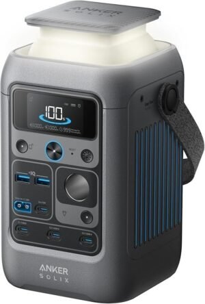 Anker SOLIX C300 DC 288Wh 300W LiFePO4 Portable Power Station