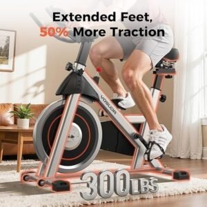 YOSUDA Indoor Exercise Bike with 300 LB Capacity App and Tablet Holder - Image 3
