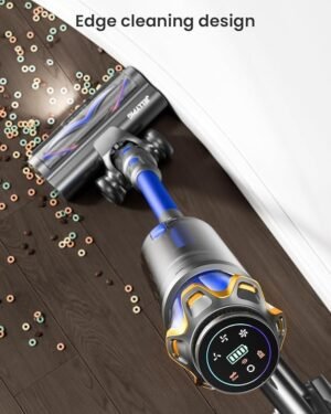 X100 Cordless Stick Vacuum with 650W Brushless Motor, 55KPa Suction, 70 Minute Runtime and LED Touch Screen - Image 3