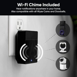 Wireless Dual Camera Doorbell – 2K Video, Chime and Two-Way Audio - Image 2