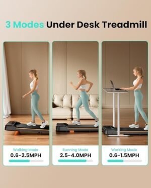 Incline Walking Pad Treadmill – 2.5HP with Remote Control and LED Display - Image 4