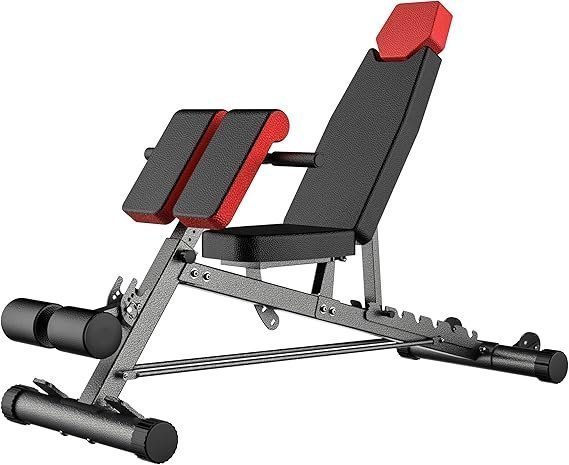 Finer Form Adjustable FID Weight Bench with 1000 LB Capacity and Multi Position Design Finer Form Adjustable FID Weight Bench with 1000 LB Capacity and Multi Position Design - Image 1