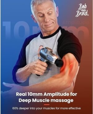 C2 Pro Massage Gun with Hot and Cold Head, 5 Speeds, 44 lb Stall Force and USB C Charging - Image 3