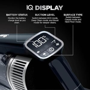 Shark IX141 Cordless Vacuum Pet Hair Stick Vacuum with Handheld Mode & LED Headlights - Image 3