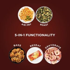 Ninja AF101 Air Fryer 4-Quart 4-in-1 Air Fry, Roast, Reheat & Dehydrate - Image 2