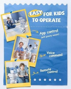 Ruko 1088 Smart Robot for Kids with Voice App and Remote Control - Image 2