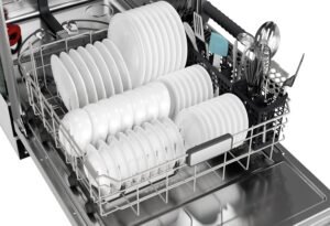 24 in Top Control Built In Stainless Steel Dishwasher with Third Rack, 48 dBA - Image 5