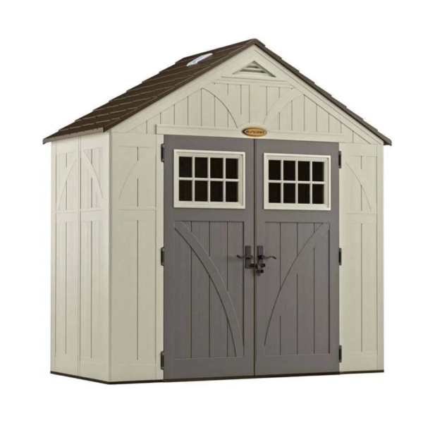 4 x 8 Resin Storage Shed with Reinforced Floor