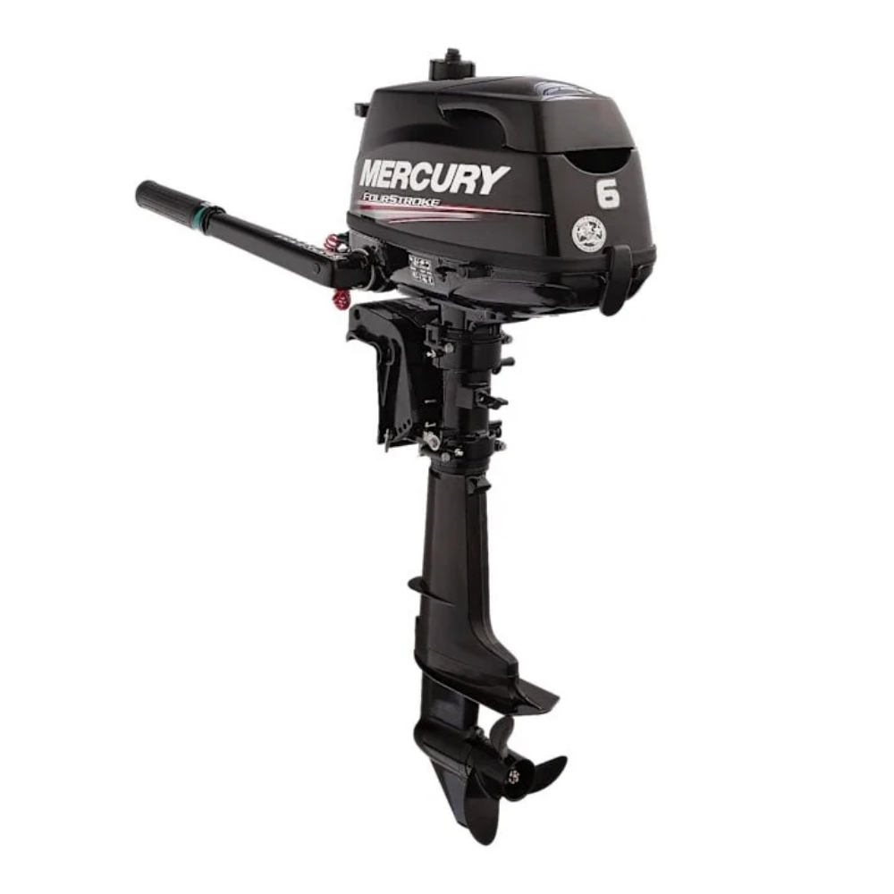 Mercury 6HP FourStroke Outboar Tiller Manual Start Mercury 6HP FourStroke Outboar Tiller Manual Start - Image 1