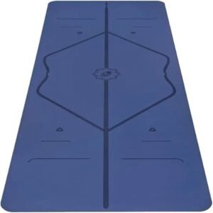 Liforme Original Yoga Mat 4.2mm with Free Yoga Bag, Patented Alignment System & Non-Slip Grip
