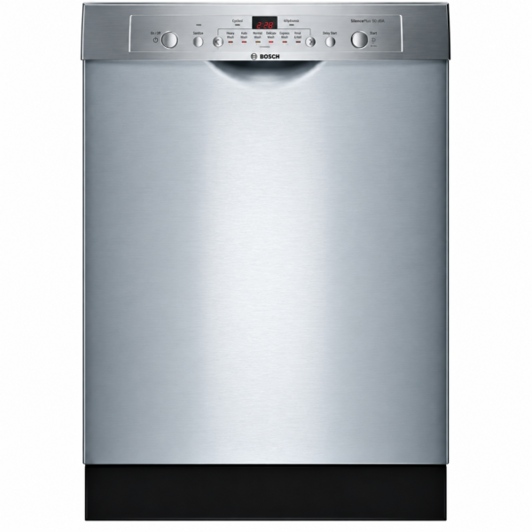 SHE3AR75UC Built In Dishwasher 24 Inch Stainless Steel Front Control 50 dBA