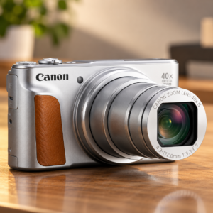 PowerShot SX740 HS Camera Silver 20.3MP 40x Optical Zoom Compact Digital Camera - Image 5