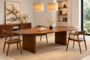 Dining Table Bench Seating Indoor Residential Dining Furniture - Image 2