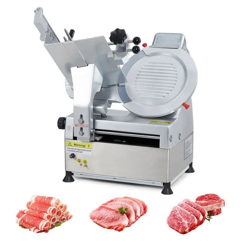 Electric Meat Slicer with Adjustable Thickness and Built-In Sharpener - Image 2