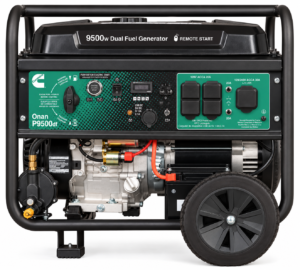 Cummins Onan P9500df Generator Dual Fuel Portable Generator with Remote Start