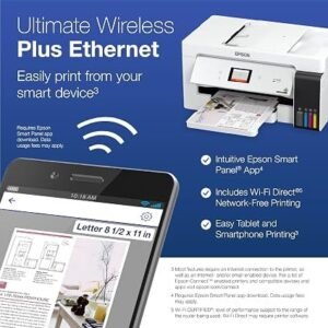EcoTank ET 15000 Supertank Printer Wide Format All in One Color Printer - Image 3