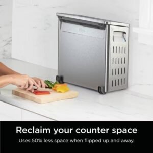 8 in 1 Air Fryer Toaster Oven 1800W Flip Up Design - Image 5