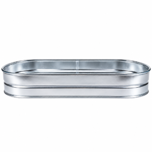 8 ft Galvanized Steel Raised Garden Bed
