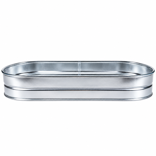 8 ft Galvanized Steel Raised Garden Bed
