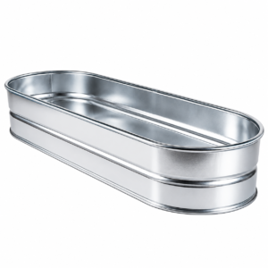 8 ft Galvanized Steel Raised Garden Bed - Image 2