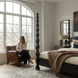 Low Profile Bed Frame Indoor Residential Bedroom Furniture - Image 2