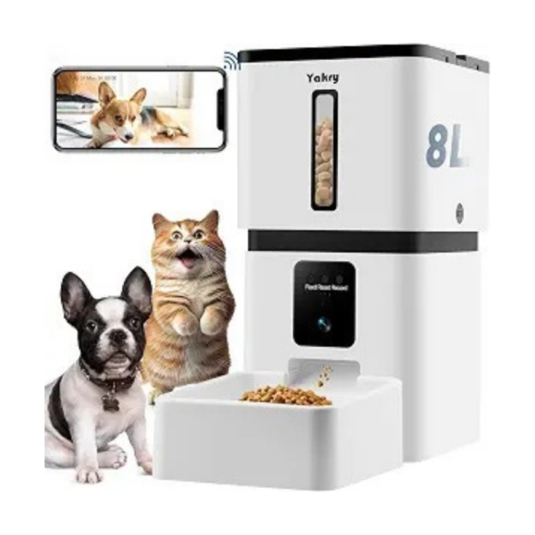 Automatic Dog Feeder Camera Q01 12L WiFi App Control