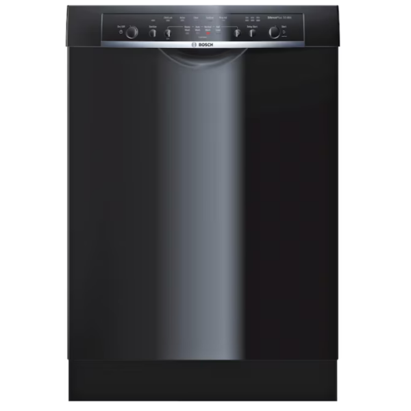 24 Inch Built-In Dishwasher Black 50 dBA